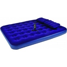 Кровать надувная Relax Flocked Air Bed Queen 203x152x22