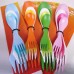 Набор ловилок Light My Fire Spork Family оранжевый