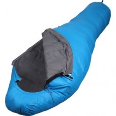 Спальный мешок пуховой Splav Adventure Light 205см голубой