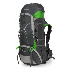 Рюкзак Campus Falcon 40+10L серый/зеленый/черный