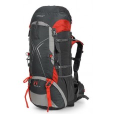 Рюкзак Campus Falcon 40+10L серый/красный/черный