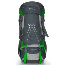 Рюкзак Campus Falcon 65+10L серый/зеленый/черный