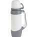 Термос Indiana Classic 1,2 L с двумя кружками белый
