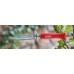 Нож Opinel №8 Trekking нержавеющая сталь, кожаный темляк красный