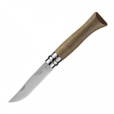 Нож Opinel №6 нержавеющая сталь, ореховая рукоять