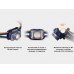 Фонарь налобный Fenix HL40R Cree XP-L HI V2 серый
