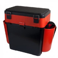 Ящик зимний Helios FishBox 19л двухсекционный оранжевый