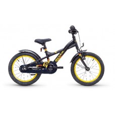 Велосипед Scool XXlite 16&quot; steel (2018) Черный