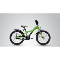 Велосипед Scool XXlite 18&quot; alloy Зелено-черный