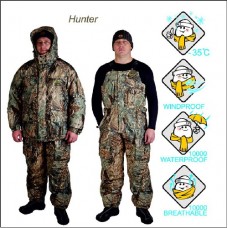 Костюм охотничий зимний Canadian Camper Hunter серый камуфляж