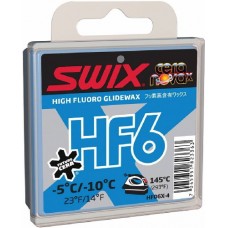 Мазь скольжения Swix HF6X Blue -5C/-10C 40гр HF06X-4
