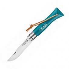 Нож Opinel №6 Trekking, нержавеющая сталь бирюзовый