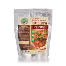 Готовое блюдо Кронидов Каша гречневая с котлетой