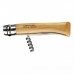 Нож Opinel №10 нержавеющая сталь,, со штопором