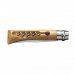 Нож Opinel №10 нержавеющая сталь,, со штопором