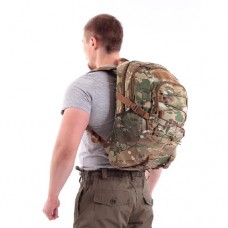 Рюкзак KE Tactical 1-Day Mission 25л 1000 Den (стропы coyote, велкро coyote) multicam