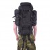 Рюкзак KE Tactical 70л рейдовый черный
