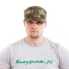Кепь Keotica Combat рип-стоп с коротким козырьком mandrake