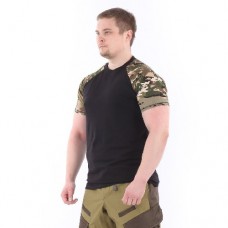 Футболка Keotica черная/multicam