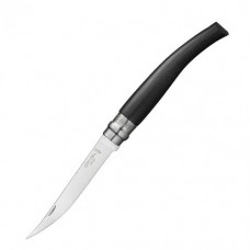 Нож филейный Opinel №10 нержавеющая сталь рукоять эбеновое дерево