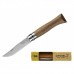 Нож Opinel №6 нержавеющая сталь, ореховая рукоять