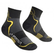 Носки La Sportiva Mid Distance Socks (3 пары) Black/Yellow
