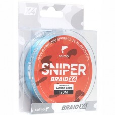 Леска плетёная Salmo Sniper Braid Blue 120/020