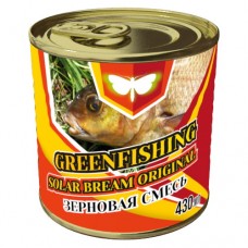 Добавка GreenFishing Зерновой микс Лещ, Солар оригинал 0.43л