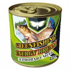 Добавка GreenFishing Зерновой микс Лещ, Энерджи 0.43л