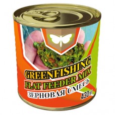 Добавка GreenFishing Зерновой микс Флет Фидер 0.43л