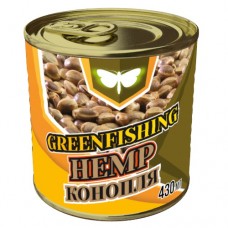 Добавка в прикормку GreenFishing Семена Конопли 0.43л