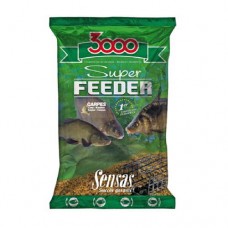 Прикормка Sensas 3000 Super Feeder Carp 1кг