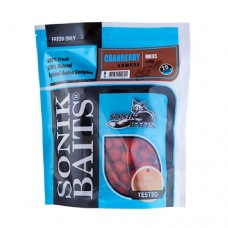 Бойлы тонущие Sonik Baits Cranberry 20мм (0,75кг) клюква