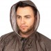 Плащ влаго-ветрозащитный Huntsman (таффета + PU) Пиксель коричневый
