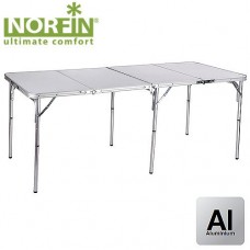 Стол складной Norfin Gaula-XL NF алюминиевый 180x80