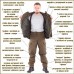 Костюм Keotica Горка-5 со съемной флисовой жилеткой рип-стоп с налокотниками и наколенниками березка желтая