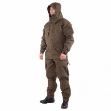 Костюм Keotica Горка-5 рип-стоп с налокотниками и наколенниками олива табак