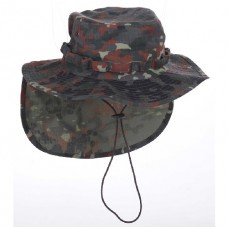 Панама Keotica Boonie с защитой шеи flecktarn