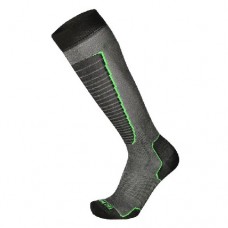 Носки Mico Basic Ski горнолыжные 155nero verde fluo