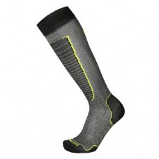 Носки Mico Basic Ski горнолыжные 604nero giallo fluo