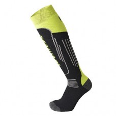 Носки Mico Superthermo Primaloft детские 160nero giallo fluo