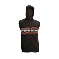 Жилет шерстяной с подогревом RedLaika Arctic Merino Wool RL-TM-08 с капюшоном 8-30 часов (6000 mAh)