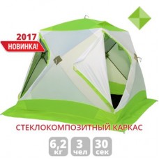 Палатка для зимней рыбалки Лотос Куб 3 Классик С9 Салатовый