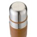 Термос Biostal Fler NB-750P-C с силиконовой вставкой мокко, 0,75 л