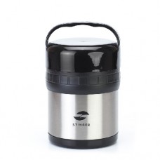 Термос Stinger HR-1000-1 серебристый, 1 л