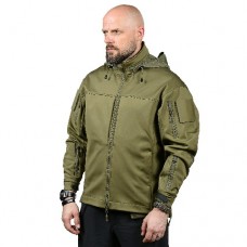 Куртка тактическая 5.45 Design Манул (софт шелл) oliva