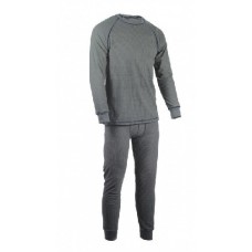 Термобельё Huntsman Thermoline Zip фактурное серый