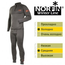 Термобельё Norfin Winter Line серый