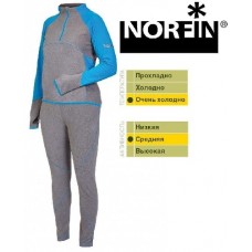 Термобельё женское Norfin Women Performance синий