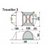 Палатка GreenLand Traveller 3